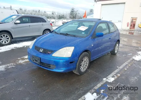 2003 Honda Civic Si from USA, damaged, VIN SHHEP33553U400487